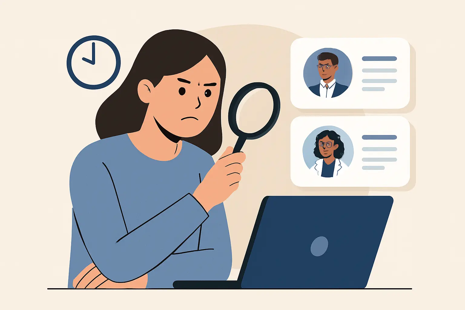 Como escolher terapeuta online sem perder tempo