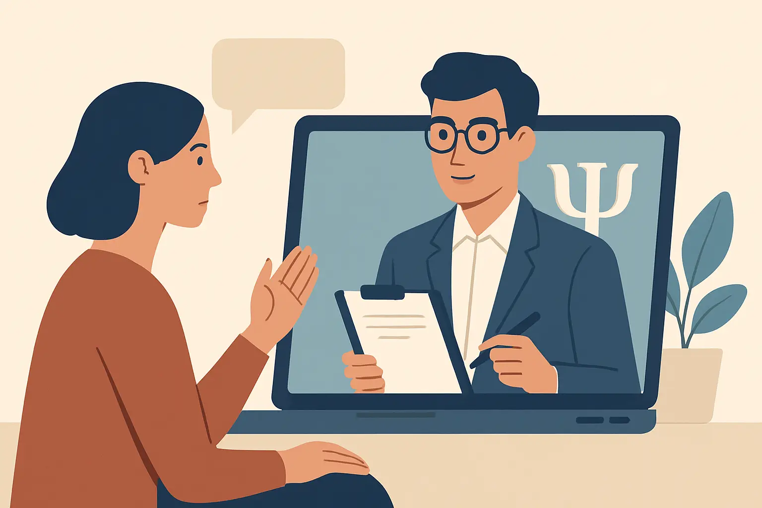 Psicólogo online com atendimento imediato: como funciona