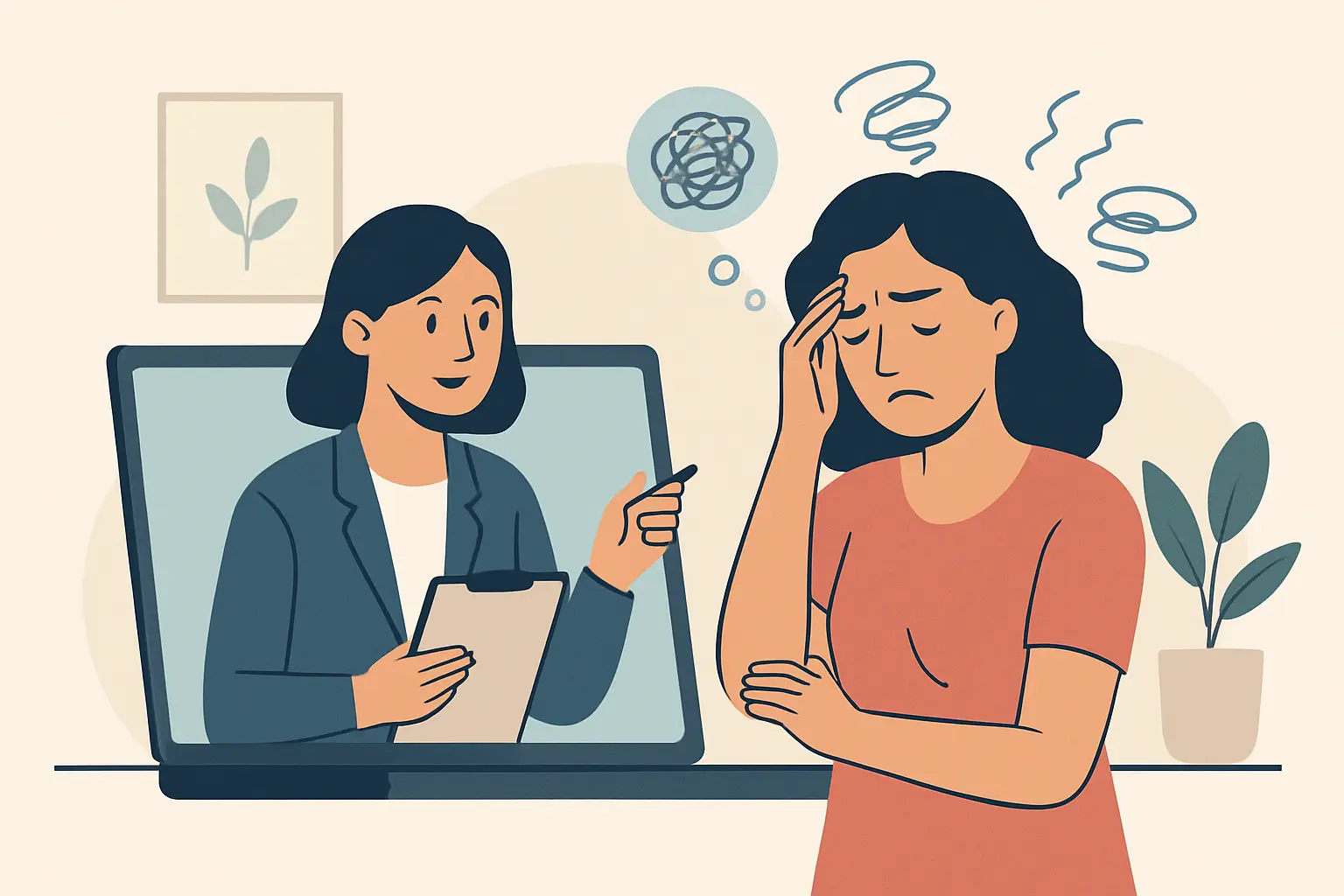 Psicoterapia online melhora ansiedade mesmo?