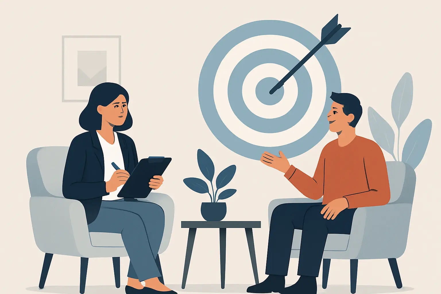 Objetivos claros na terapia: como definir os seus