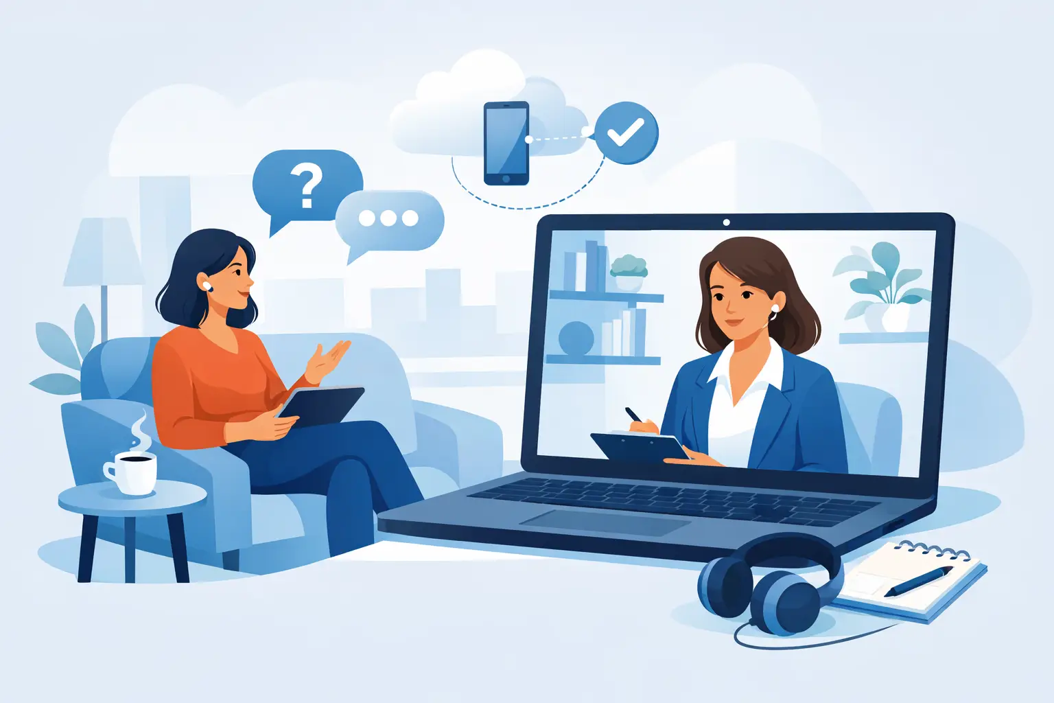 Terapeuta online funciona para você?